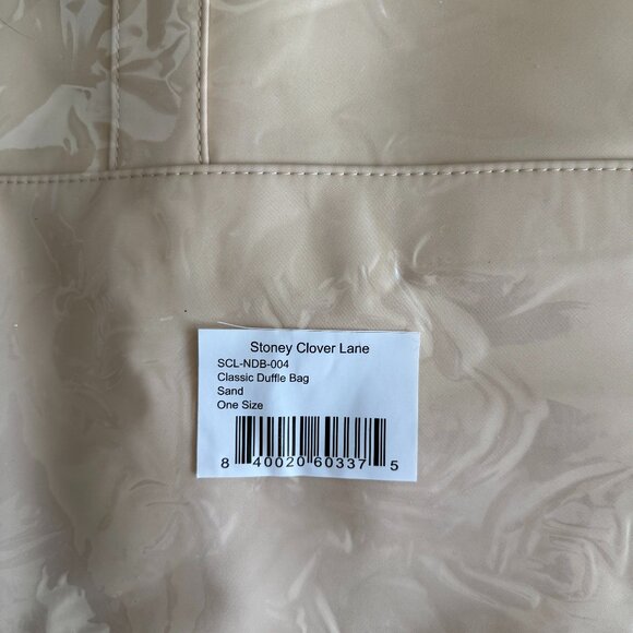 Stoney Clover Lane | Classic Duffel Bag in Sand - Picture 7 of 7